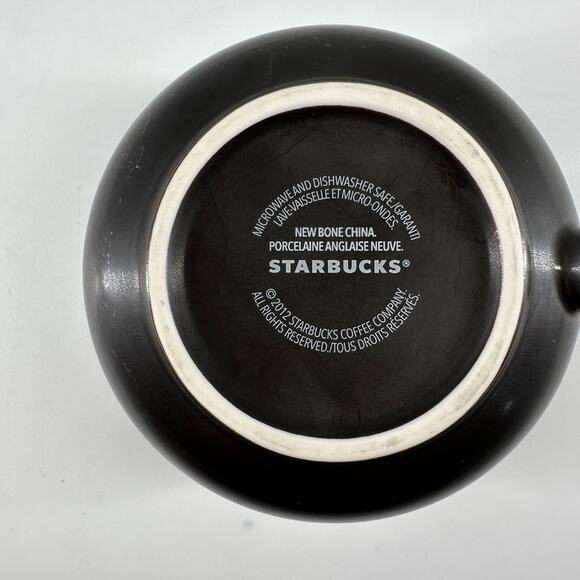Starbucks 2012 Blond Roast Cappuccino Coffee Mug Cup 12oz Bone China - Picture 2 of 6